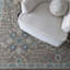 Wren Hand Tufted Wool Floral/Oriental Area Rug in Timber/Beige/Blue-486838714