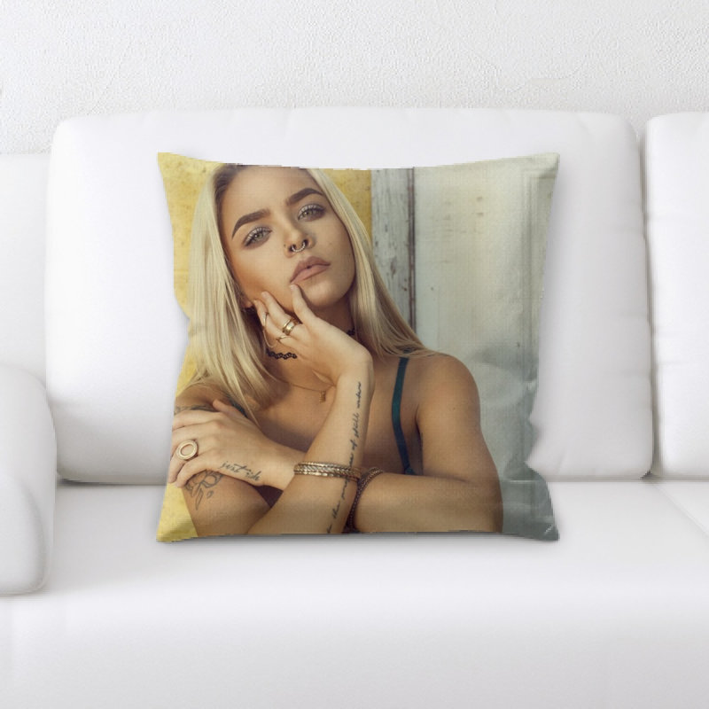 Coussin blond