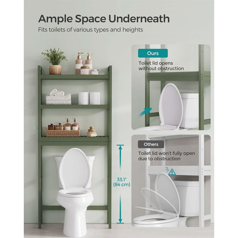 Rangement au-dessus de la toilette