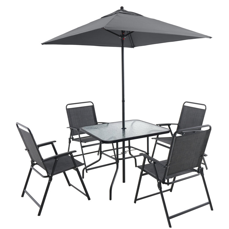 Ensemble repas d'extérieur pour 4 personnes