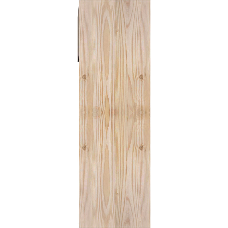 Support de bloc olympique avec entretoise décalée, 24 x 24, Sapin Douglas de l 7 1/2 (lisse)
