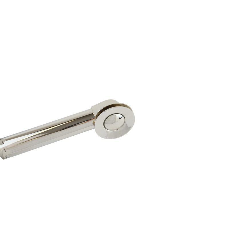 Chain and Stopper Waste and Overflow Tub Drain P0007TE by Strom Living, Polished Nickel