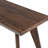 Hawley 35.5" Solid Red Oak Wood Bench-792776065-792776067