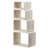 S/4 Kangley Bookcase XL:15.5x12x10" L:14x9.5x10" M:12x8x10" S:10.5x6x10"