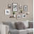 Helf Wood Beveled Picture Frame - Set of 10 with Mat-1694307696