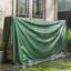 Outsunny 3 x 4 m Waterproof Tarpaulin 90GSM Tear-Resistant PE Tarp, Green