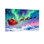 Ensemble de 3 impressions sur toile de Noël Père Noël traîneau renne Aurora Sky Mountains Snow
