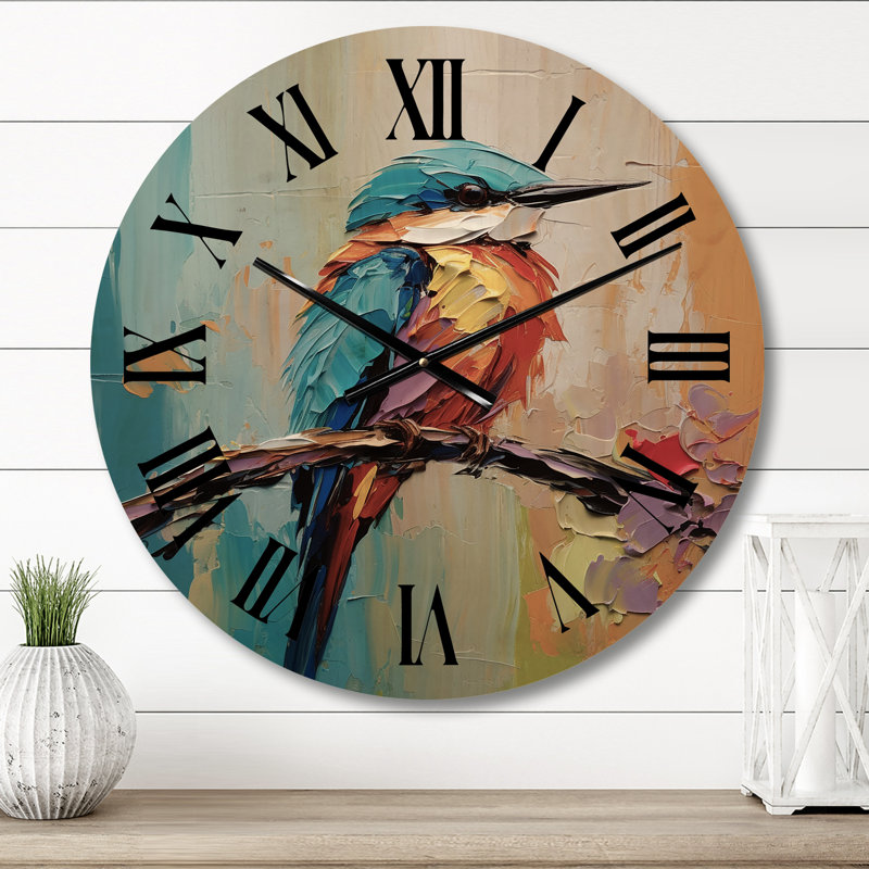 Horloge murale Bluebird Serenade, Moyenne
