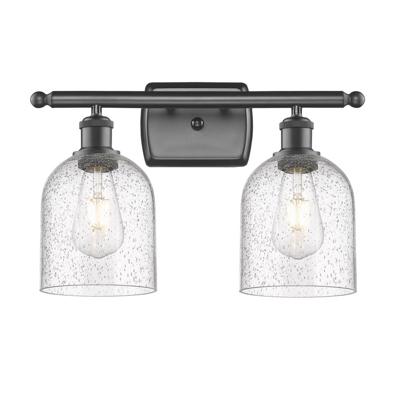 Allysson 2 - Light Dimmable Vanity Light, Seedy, Oil Rubbed Bronze