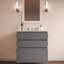 Curated Cartesian 25" Wall-Mounted Bathroom Vanity Set-2049422879-2049422864-2124037742
