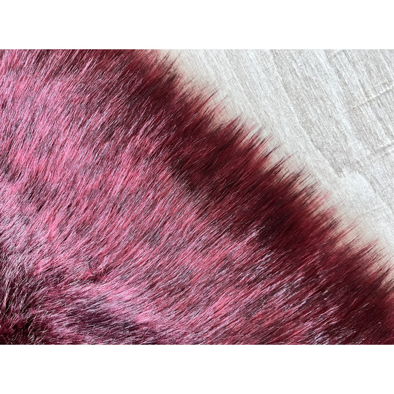 Mar Vista Faux Sheepskin Indoor Rug, Round 4'6"