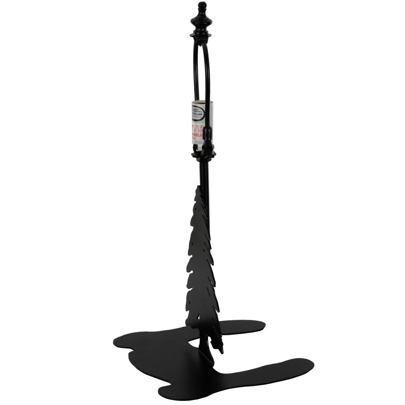 Lampe d'appoint 15 po High Loon, Mica de couleur ambrée