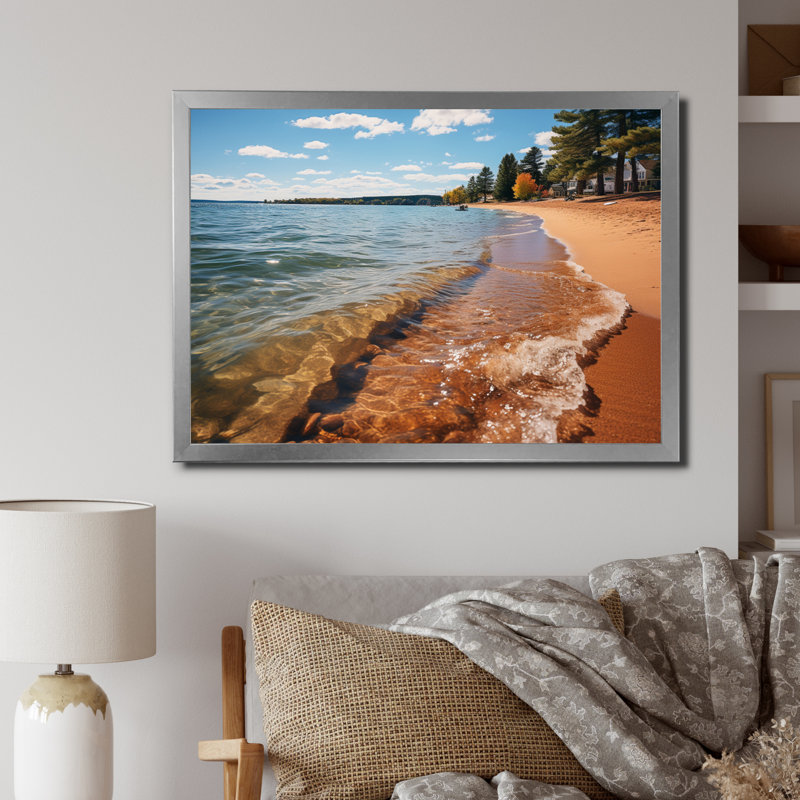 Canada Coastal Serenity II, Argent, H 30 po x l 40 po x P 1,5 po