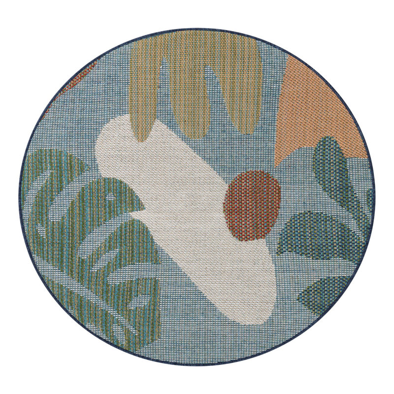 Indoor / Outdoor Rug, Round 4'1"
