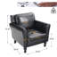 Fauteuil club W 31,5 po Wigfall-345396751