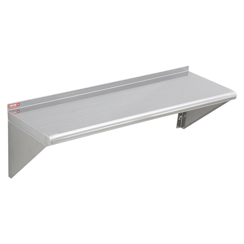 Metal Floating Shelf, 30.5cm H x 91.4cm W x 6.1cm D