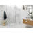 Illume 52 in. x 34 in. x 78 in. 90-degree Fully Frameless Wall Hinged Glass Shower Enclosure-90628552