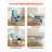 Geri Chair Recliner, 4-Position Reclining Geri Chair, Trendelenburg Medical Recliner Chair With 4 Wheels, Soft Padded Seat & 2 Trays For Hospital, Nursing Home, Geriatric Home Care