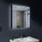  Angela LED Backlit Frameless Lighted Bathroom Vanity Wall Mounted Mirror-59850883