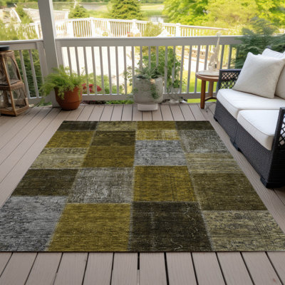 Tapis intérieur / extérieur Fareham avec envers antidérapant