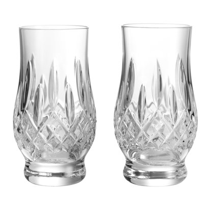 Waterford Crystal Lismore Connoisseur Set of 2 Aras Brandy Balloon  Glasses