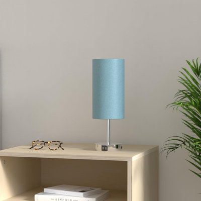LED Desk Lamp with USB Ports,Touch Desk Lamps for Home Office with 5 Colour Modes,3 Brightness Desk Light with Small Night Light,Reading Lamp Table Lamp for Bedroom Bedside Study(with adapter)