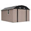 Remise de rangement extérieure en métal 10 pi x 12 pi avec trousse pour outils-124334002