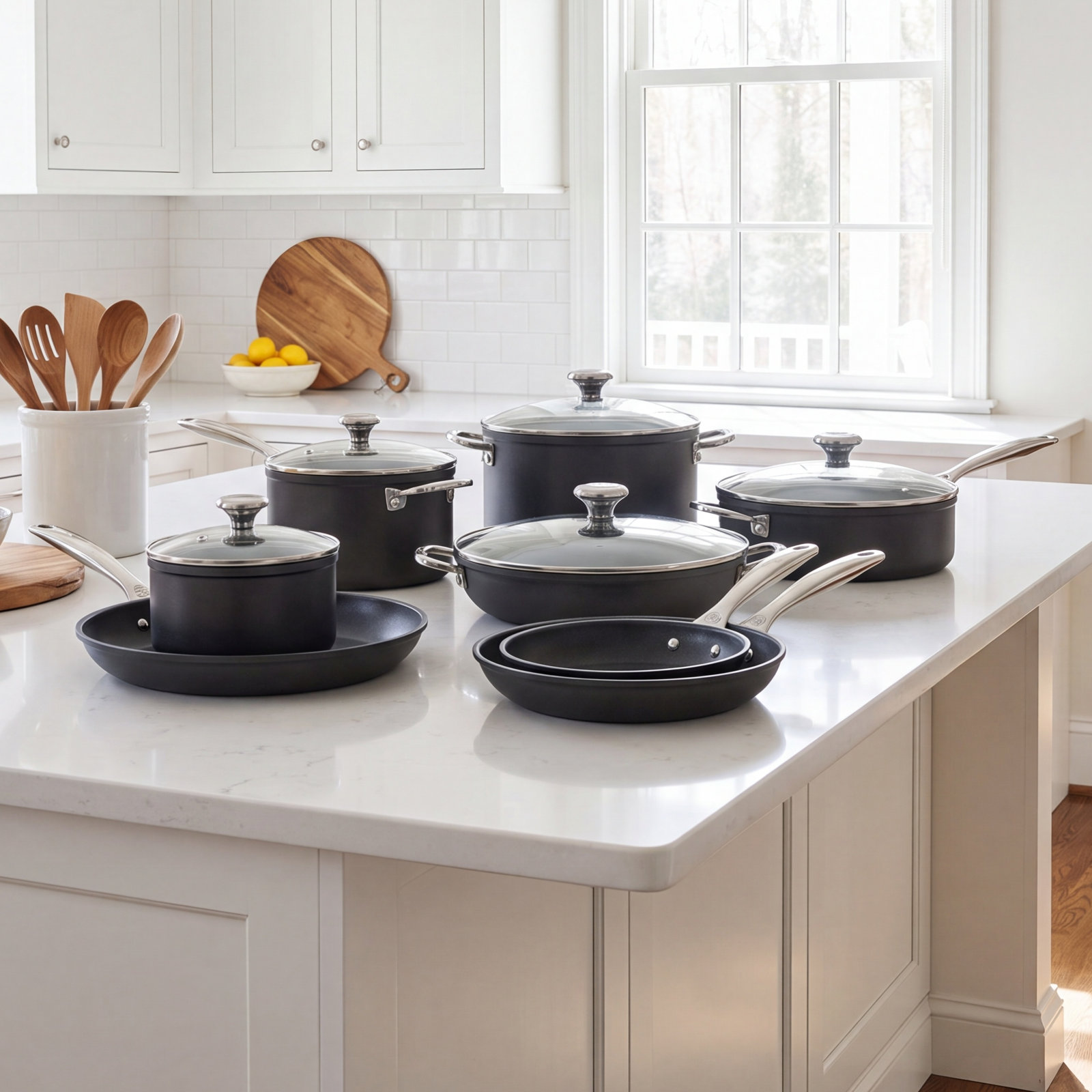 Le Creuset Toughened Non-Stick 13-Piece Set