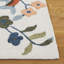 Laine touffetée à la main Jardin; Tapis d'intérieur floral en coton-117794456