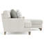Bernhardt Mila 2-Piece Right Facing Fabric Sectional-1151006235-1151006233
