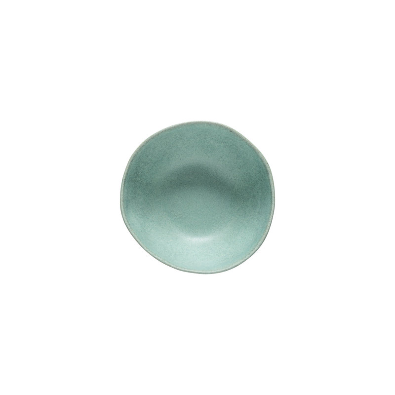 Arenito Handmade Stoneware Cereal Bowl, Aqua