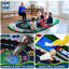Tapis ovale pour enfants de 6 pi x 8 pi 6 po KidCarpet Raceway-113405914