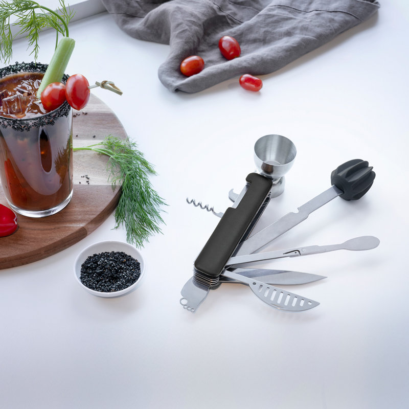 10-in-1 Bartending Tool, Black