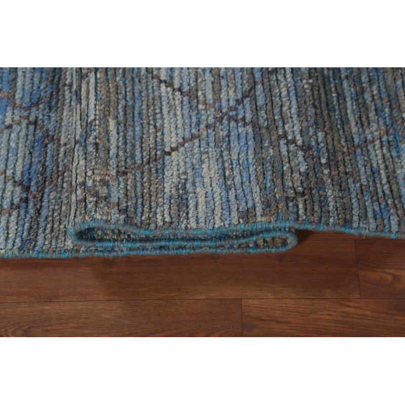 Tapis de couloir oriental marocain Trellis