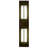 Cristofaro Steel LED Flush Mounted Sconce