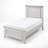 Monteith Shiplap-inspired Panel Bed in Off-White-1456572781