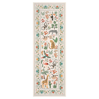 Area Rug Carpet  Area Rugs Washable Non-Slip, Floral Vintage Distress Print Pattern Medallion Carpet for Living Room Bedroom, Home Decor