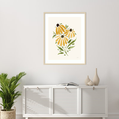 Spring Bouquet I by Katrina Pete Wood Framed Wall Art Print