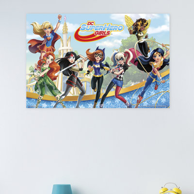 « dc super hero filles-filles », impression sur papier