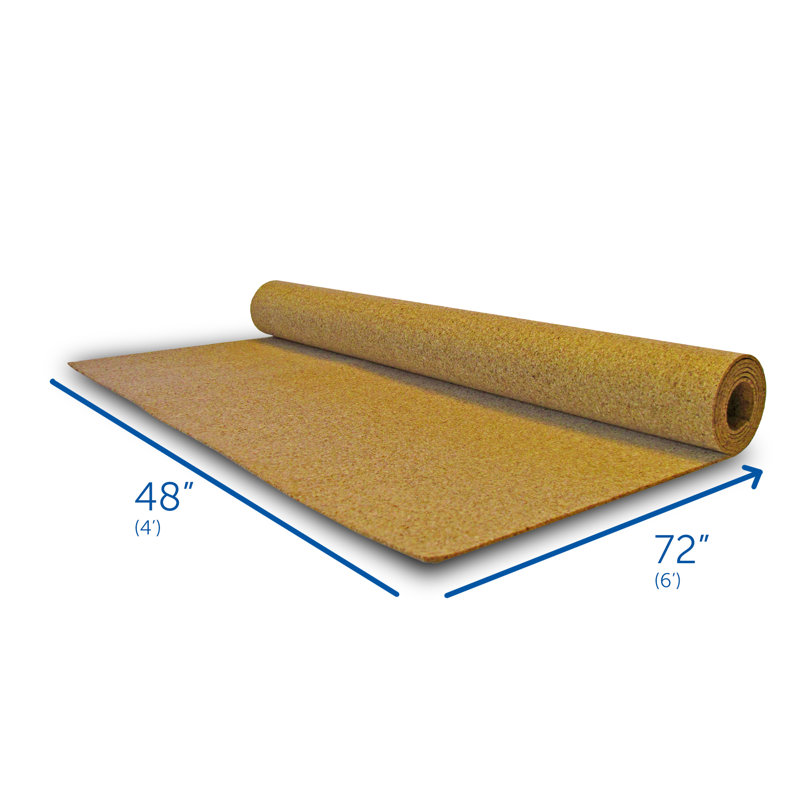 Reversible Wall Mounted Bulletin Board, 48" H x 96" L