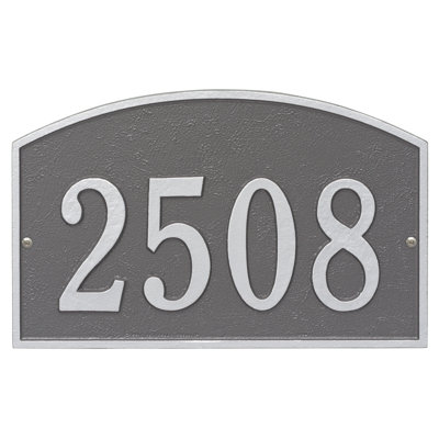 Legacy 1-Line Wall Address Plaque