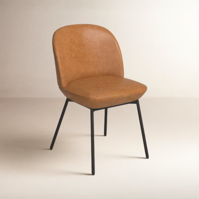 Jumelle Genuine Leather Dining Chair