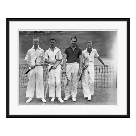 Soicher Marin
Vintage Black And White Tennis Game III Giclee Print