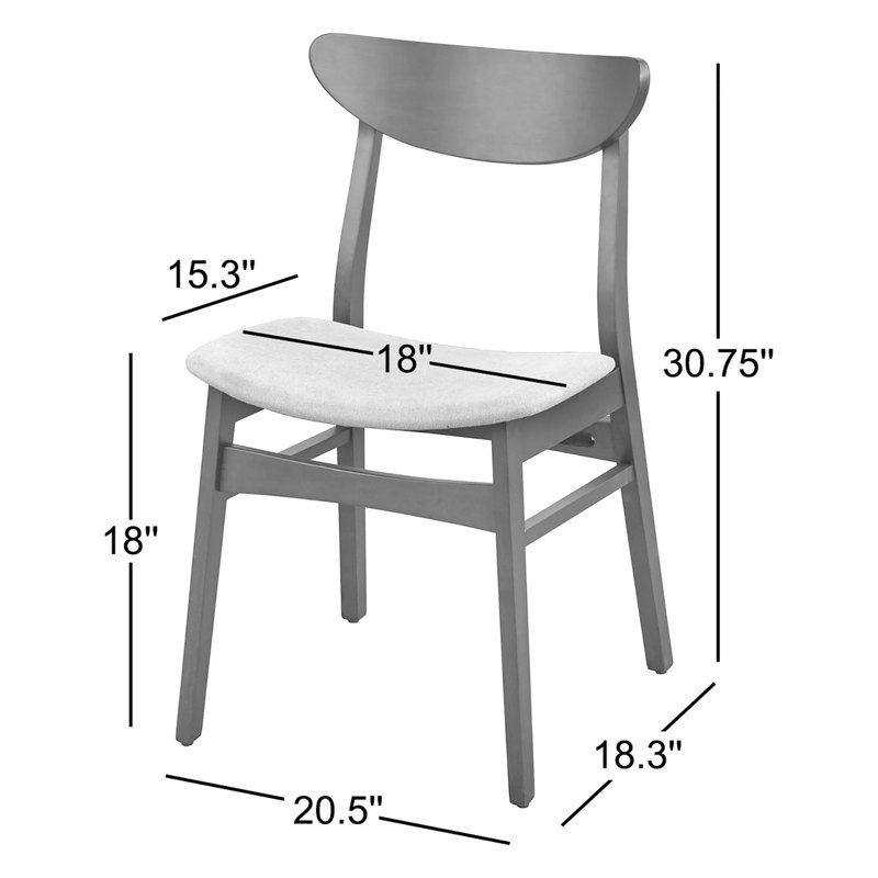 Azevedo 18'' H Upholstered Side Chair