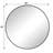 Circular Wall Mirror Metal Framed Mirror Round Vanity Mirror Dressing Mirror