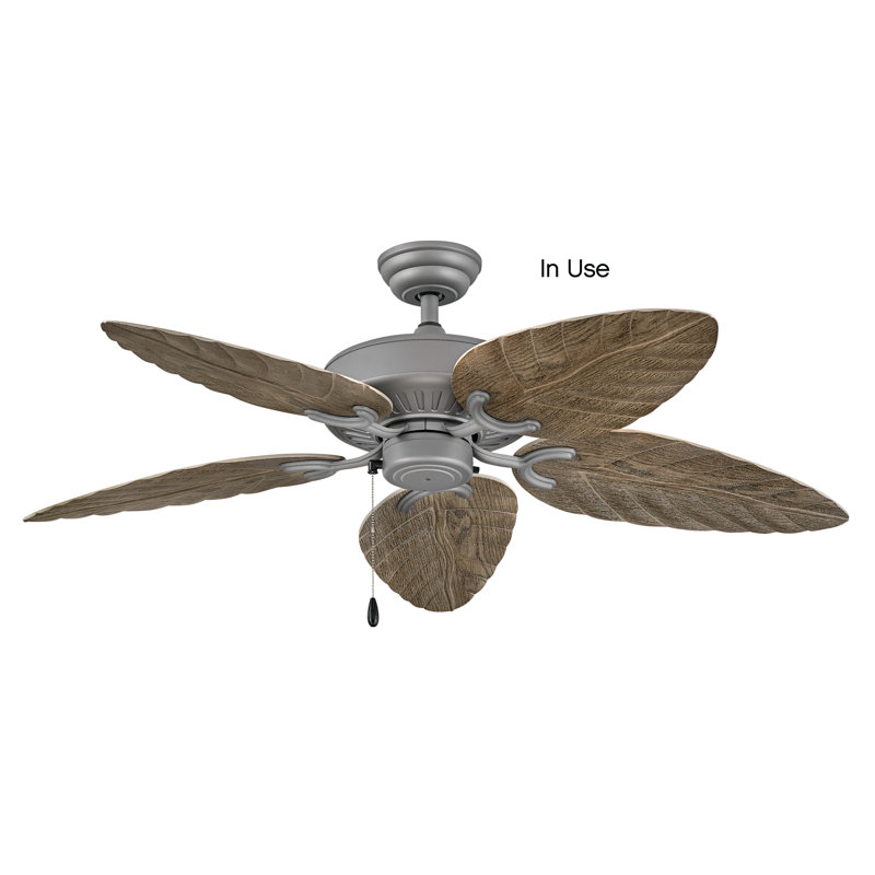 52-in Fan Leaf Blade Set, Driftwood