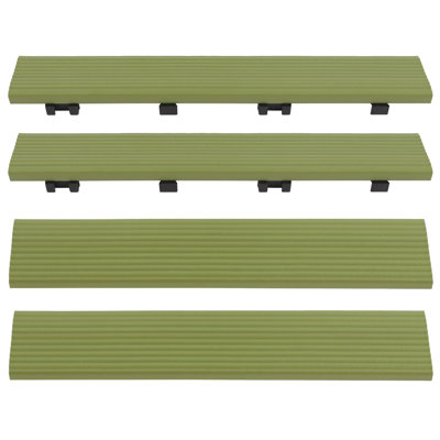 12" x 2" Composite Interlocking Deck Side Trim