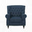 Fauteuil en tissu de style classique