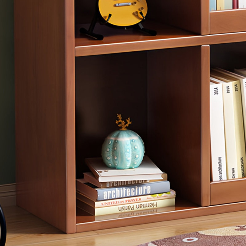 Une bibliothèque domestique durable et stable, Marron foncé