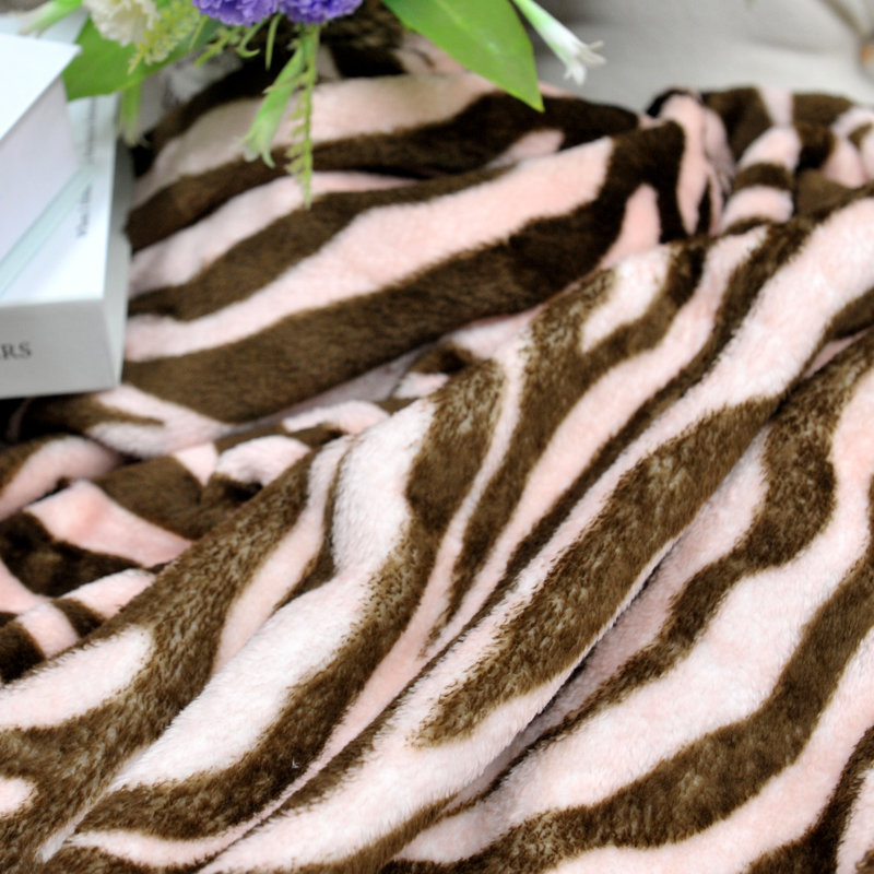 Knitted Throw Blanket, Red
